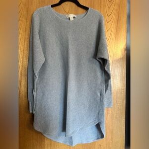 Micheal Kors Hi-Low Tunic Gray Sweater